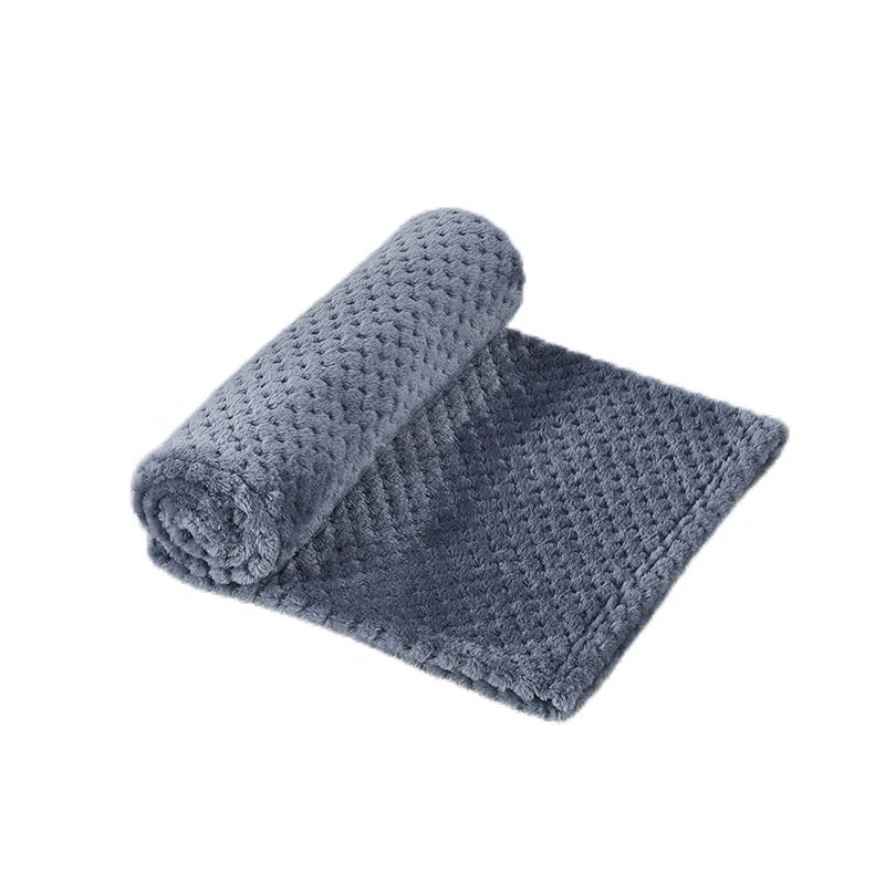 Summer Coral Fleece Blanket