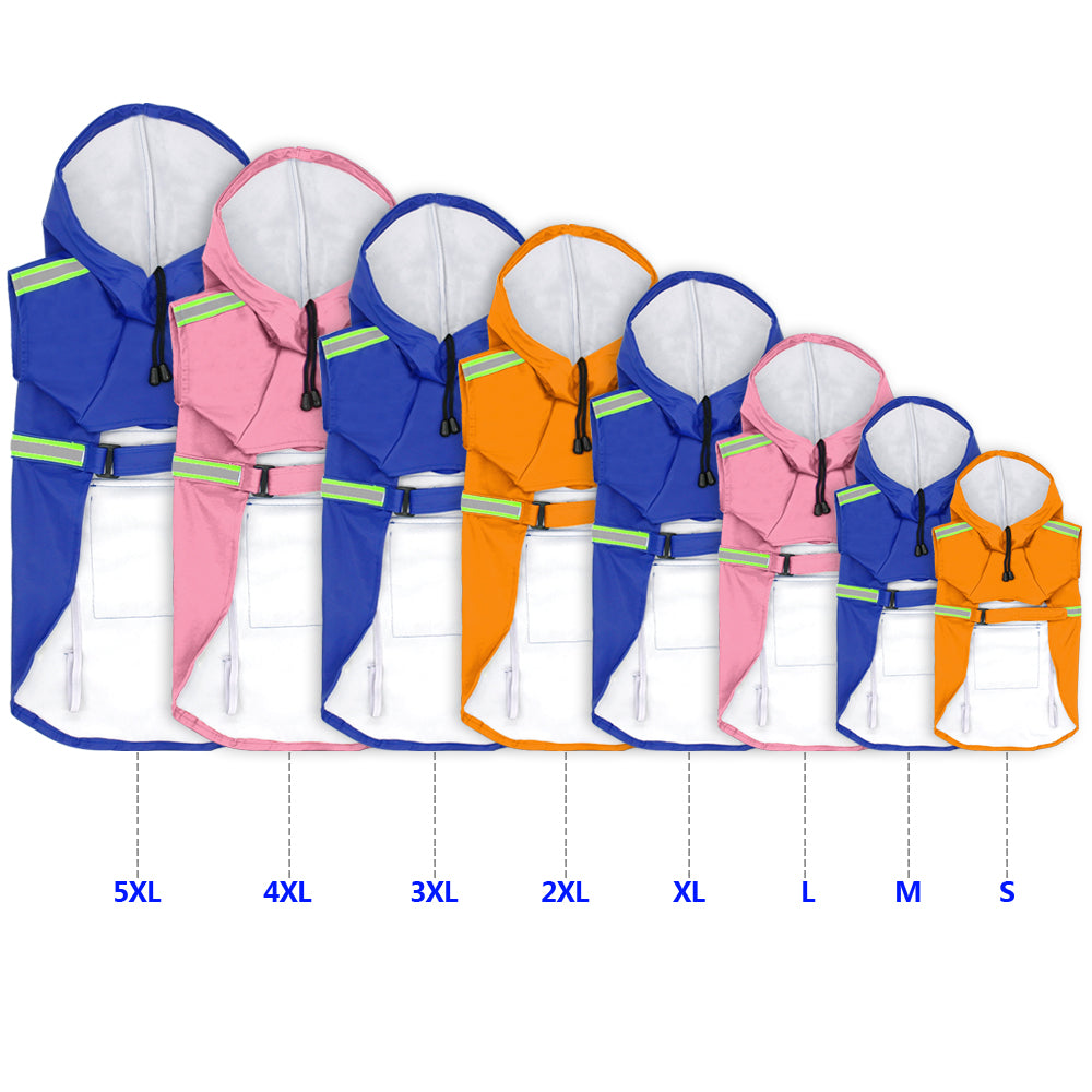 Waterproof Reflective Raincoat
