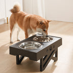Adjustable Height Stainless Steel Bowl