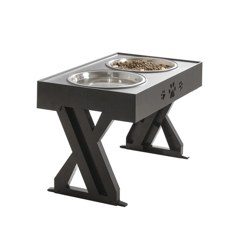 Adjustable Height Stainless Steel Bowl