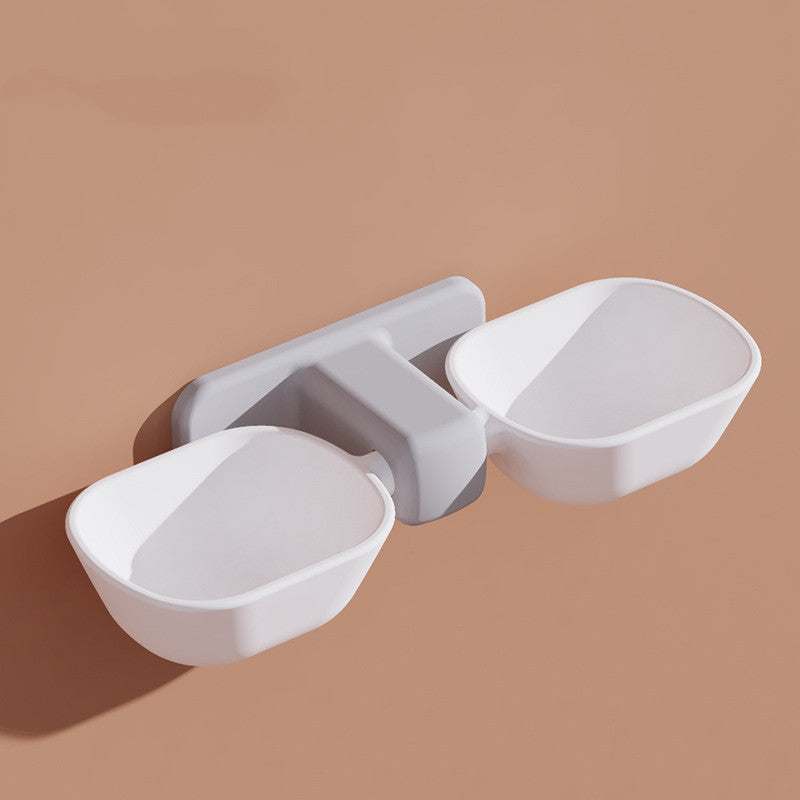 Adjustable Height Double Bowl