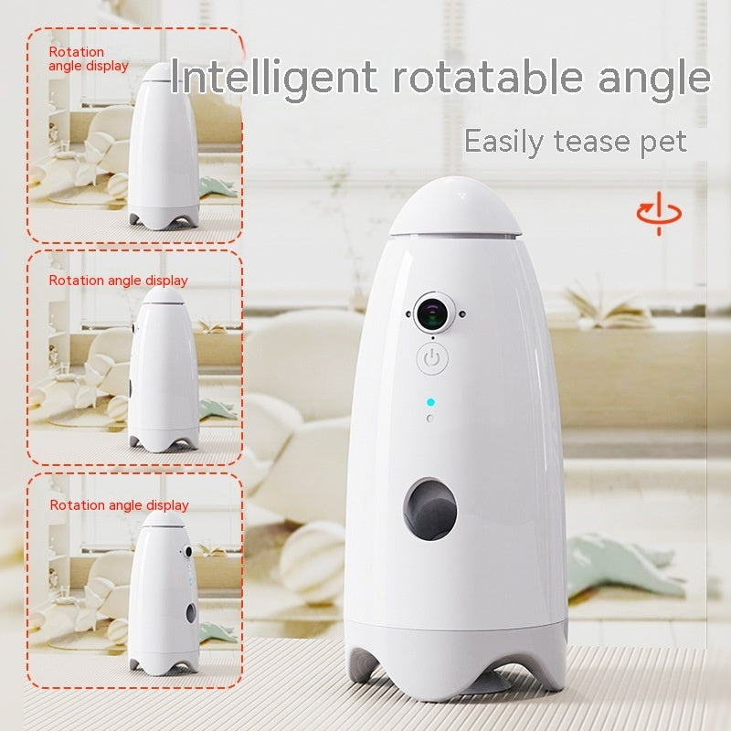 Remote control pet feeder